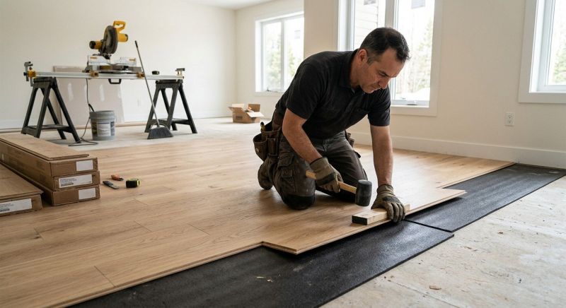 Engineered Wood Installation in Shakopee, MN