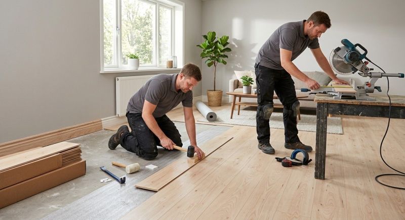 Laminate Floor Installation in Scott County, MN