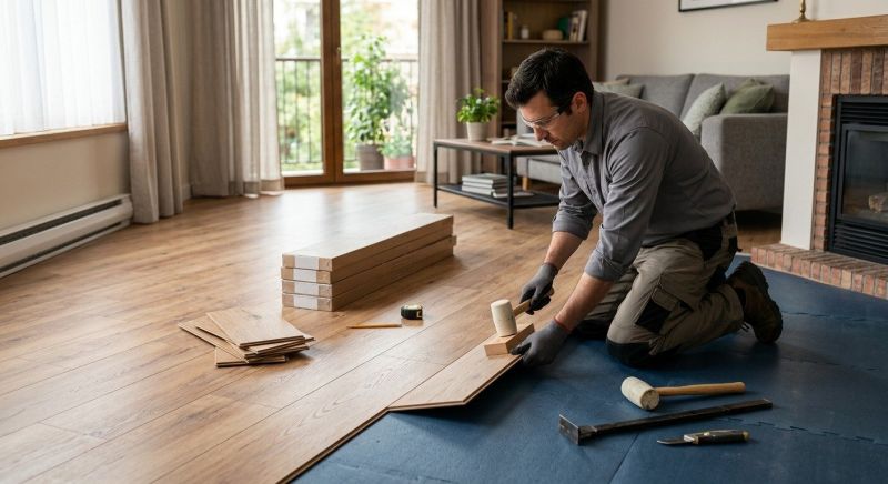 Laminate Floor Remodeling in Shakopee, MN