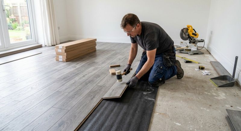 Laminate Floor Replacement in Mayer, MN