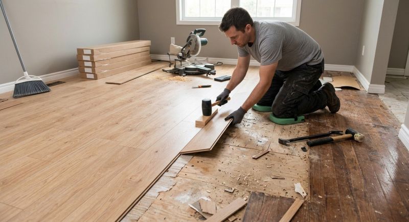 Laminate Floor Replacement in Mound, MN