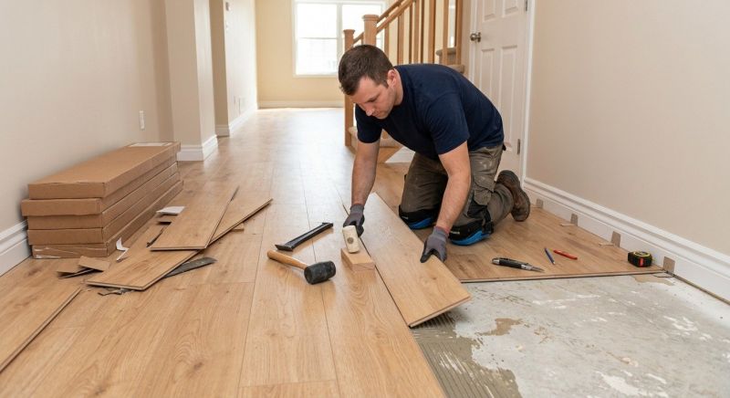 Laminate Floor Replacement in Mound, MN
