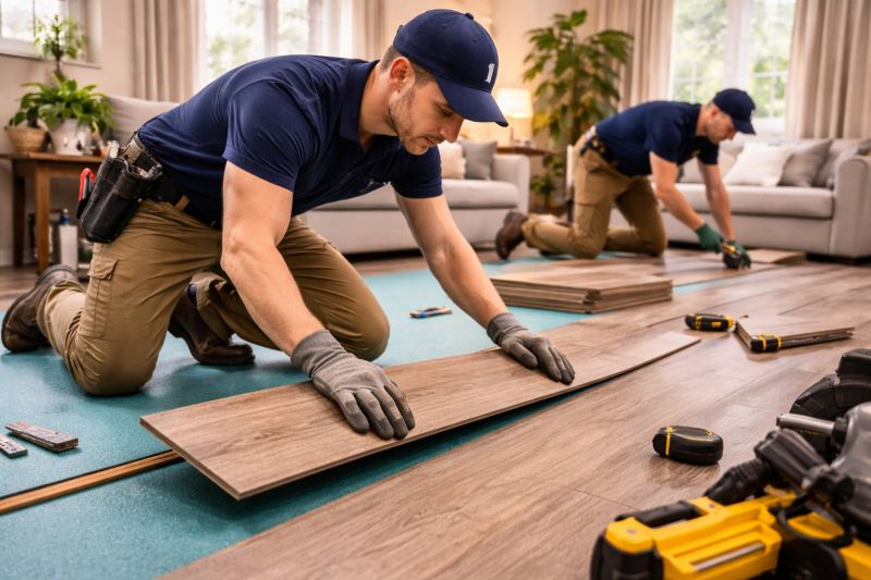 Laminate Floor Replacement in Scott County, MN