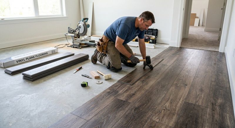 Linoleum Floor Installation in Chanhassen, MN