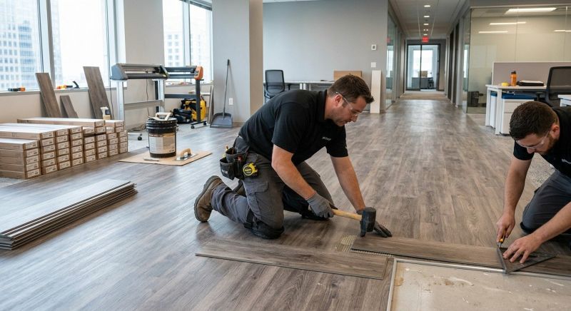 Linoleum Floor Installation in Farmington, MN