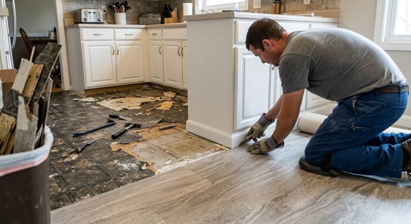 Linoleum Floor Installation in Shakopee, MN