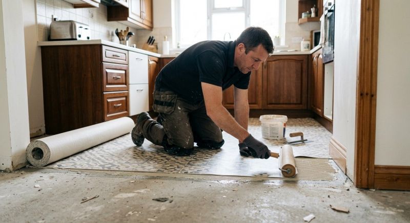 Linoleum Floor Installation in Rockford, MN