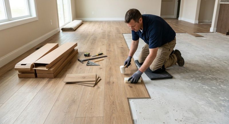 Luxury Vinyl Tile Installation in Delano, MN