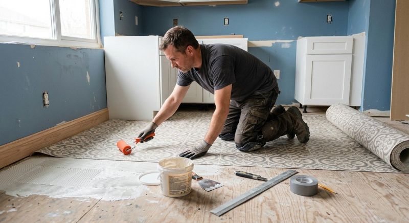 Sheet Flooring Installation in Hamel, MN
