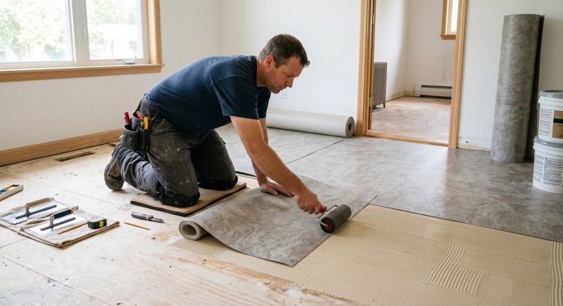 Sheet Flooring Installation in Montgomery, MN