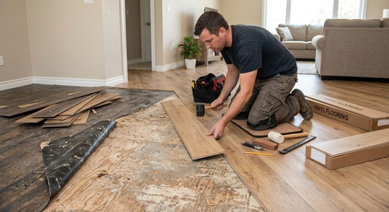 Vinyl Flooring Installation in Prior Lake, MN