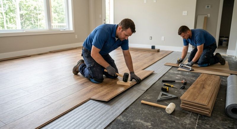 Vinyl Flooring Installation in Rockford, MN