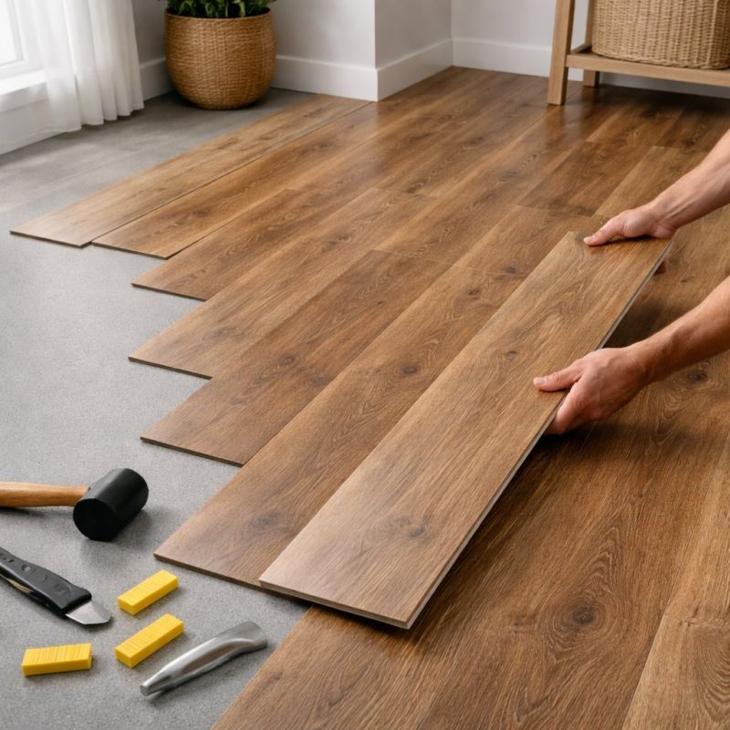 Vinyl Plank Floor Installation in Shakopee, MN