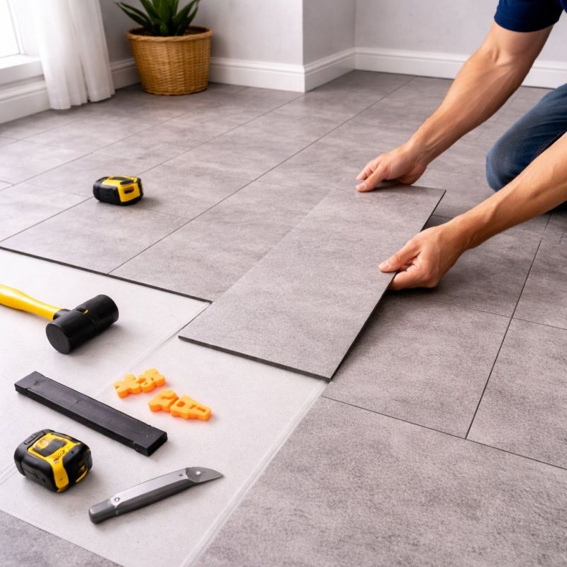 Vinyl Tile Installation in Shakopee, MN
