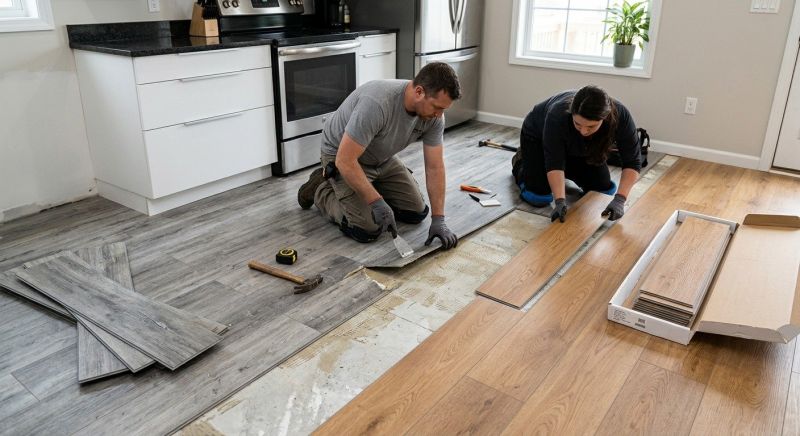 Vinyl Tile Replacement in Shakopee, MN